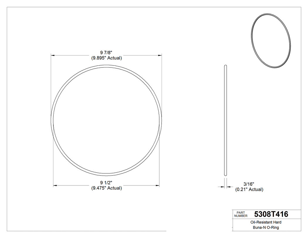 Technical drawing - 5308T416